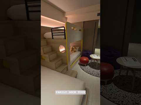 디럭스 코너 트윈 (소파베드 완비) 룸투어 영상